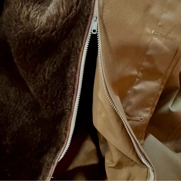 Vintage Botany 500 Men's Trench Coat 38 Reg with Zip Out Bore Luxury Liner - Picture 5 of 12